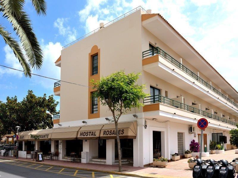 Hostal Rosales Es Pujols Extérieur photo