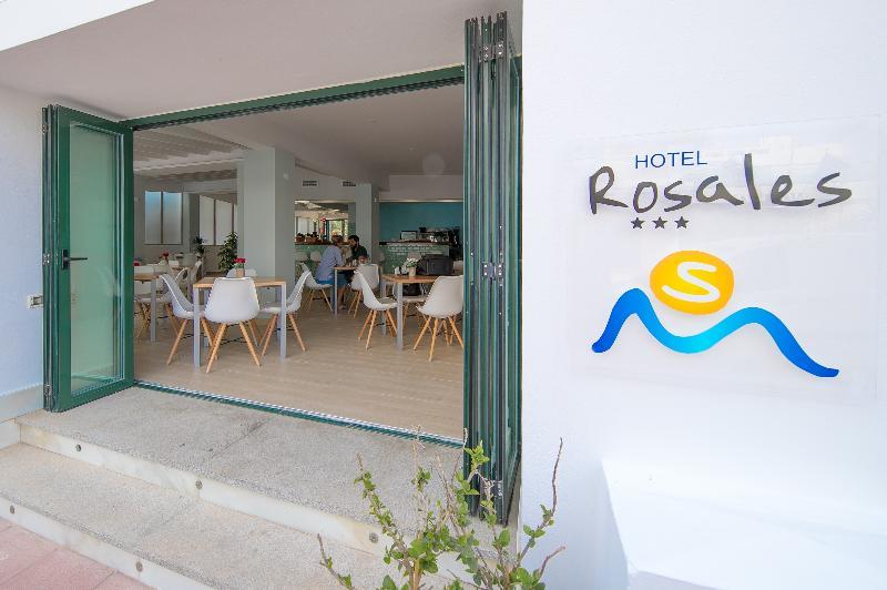 Hostal Rosales Es Pujols Extérieur photo